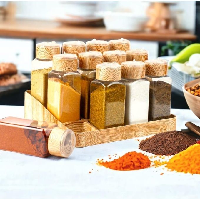 طقم توابل وبهارات عام، 12 قطعة