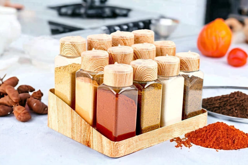 طقم توابل وبهارات عام، 12 قطعة